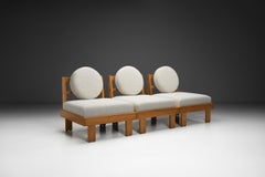 Set of Three Modern Lounge Chairs, Europe Mid-20th Century