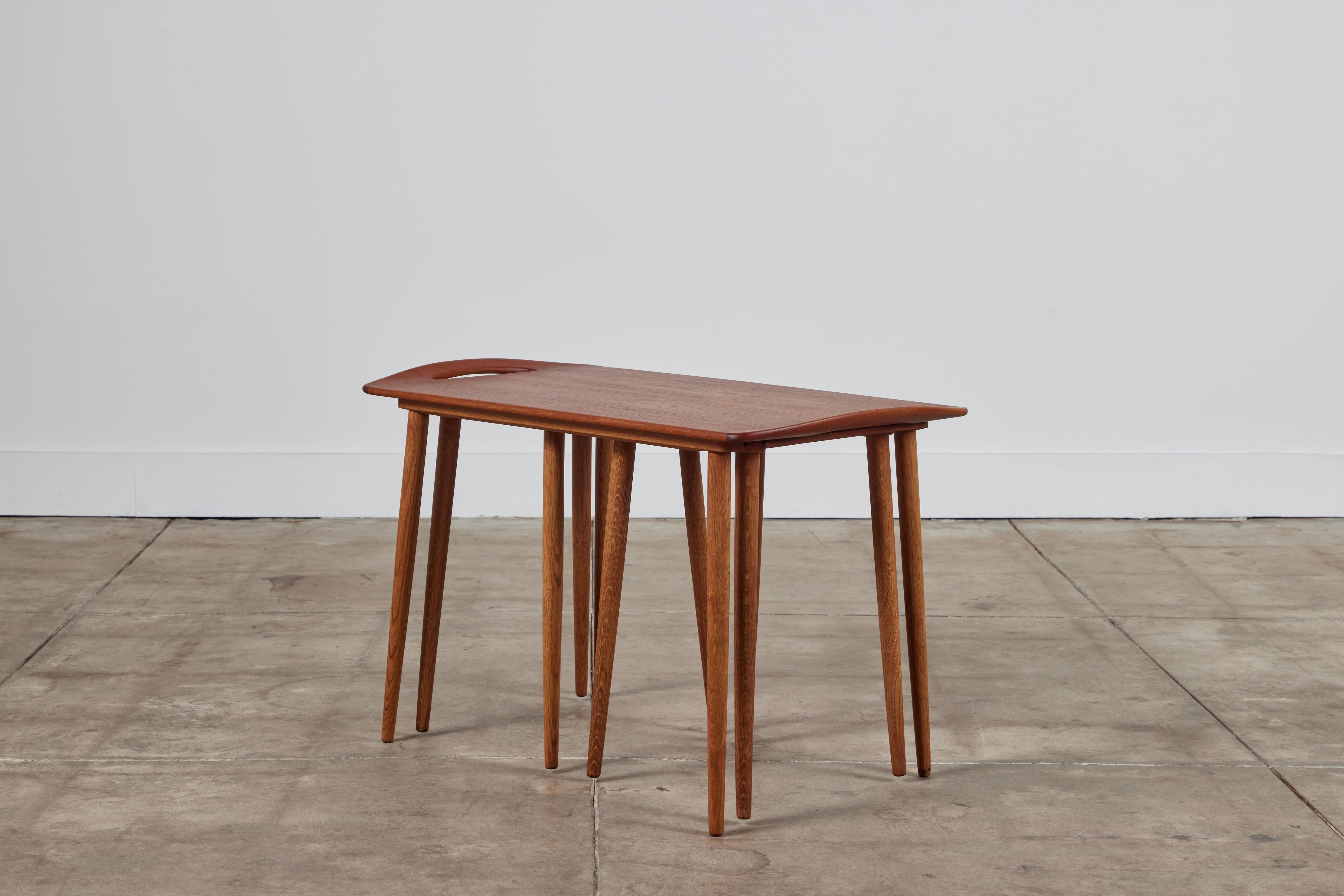 Set of Three Mogens Kold Nesting Tables 3