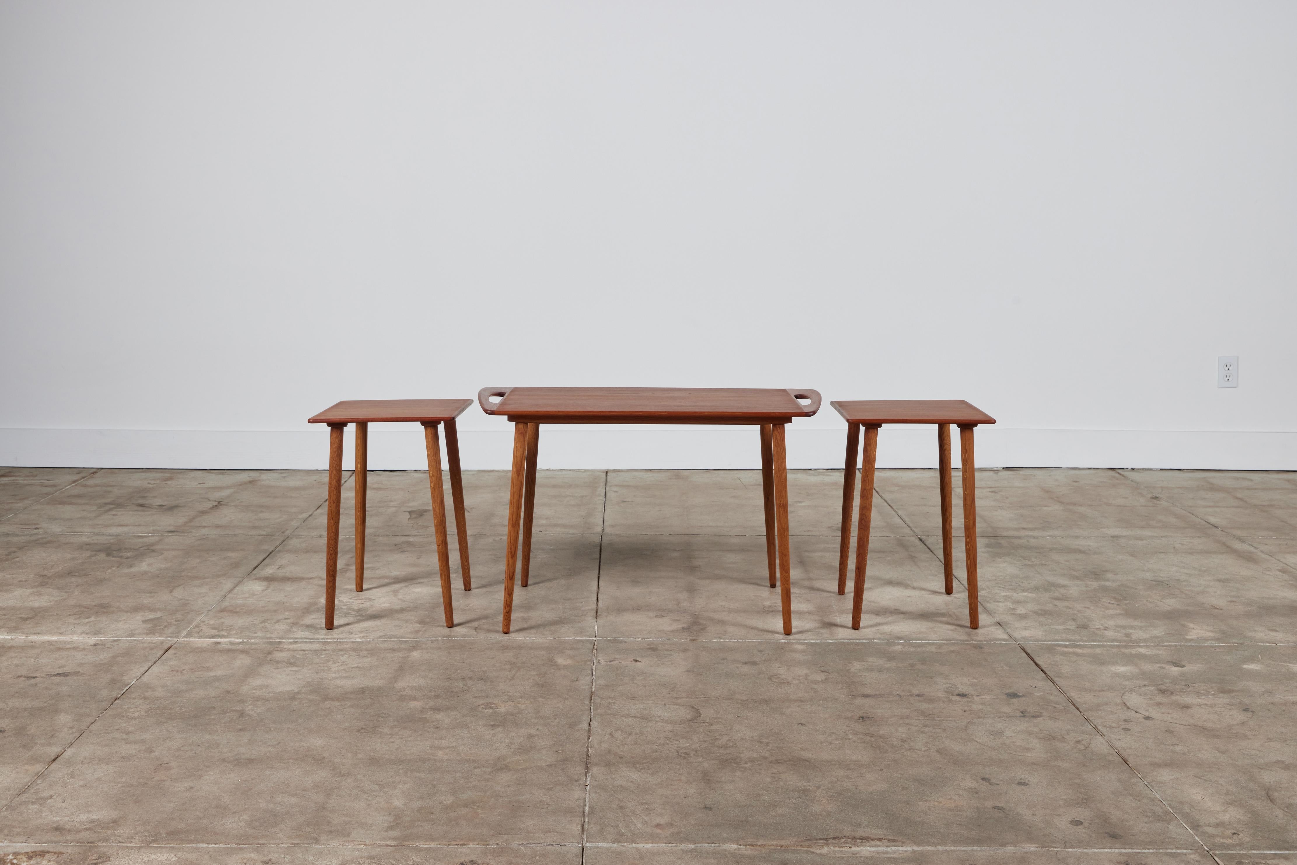 Set of Three Mogens Kold Nesting Tables 1
