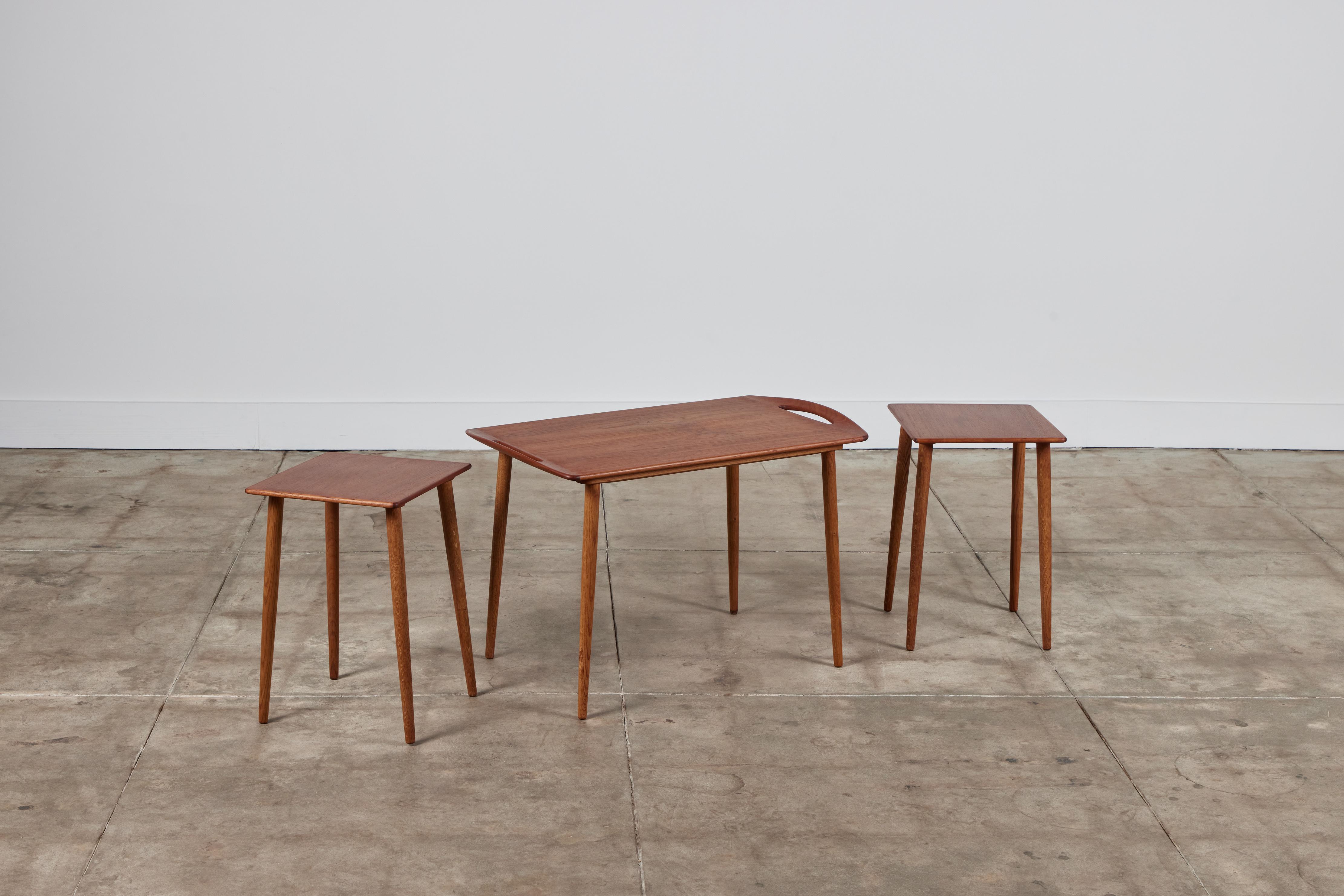 Set of Three Mogens Kold Nesting Tables 2