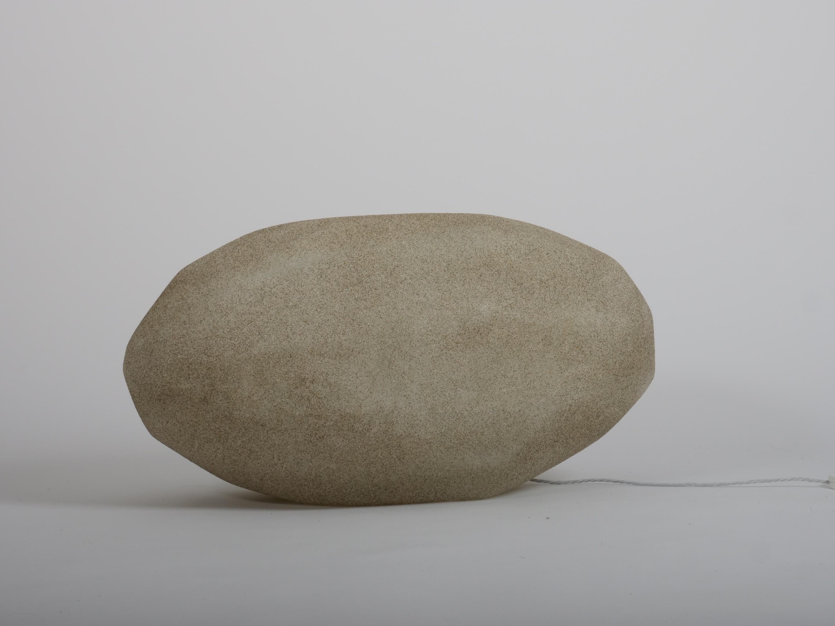 Set of three Moon Rock Lamps attributed to André Cazenave For Sale 1