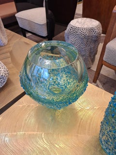 Set of Three Murano Glass Vases