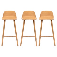 Juego De Tres Taburetes De Mostrador Muuto Nerd