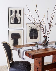 Ensemble de trois impressions abstraites néo-figuratives de Florencia de Amesti