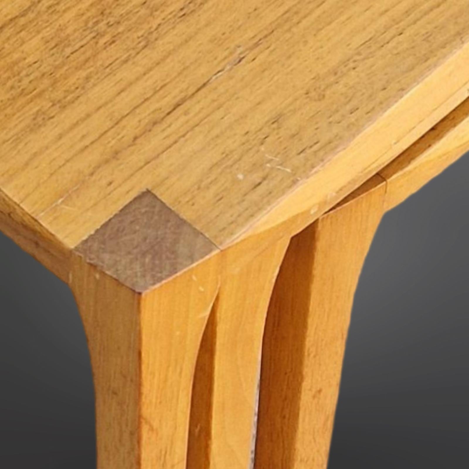 Scandinavian Modern Set of three nesting tables by Rex Raab for Wilhelm Renz, Germany 1960s For Sale
