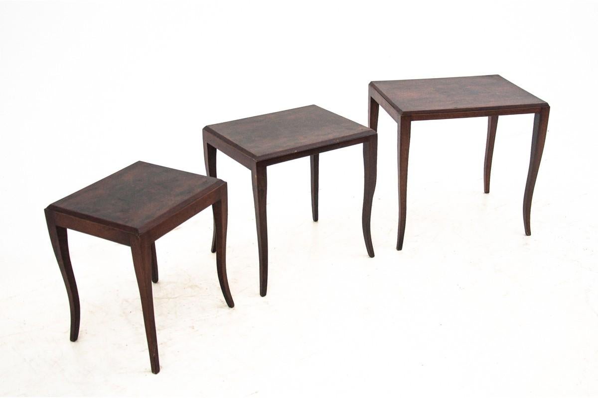 Danish Set of Three Nesting Tables