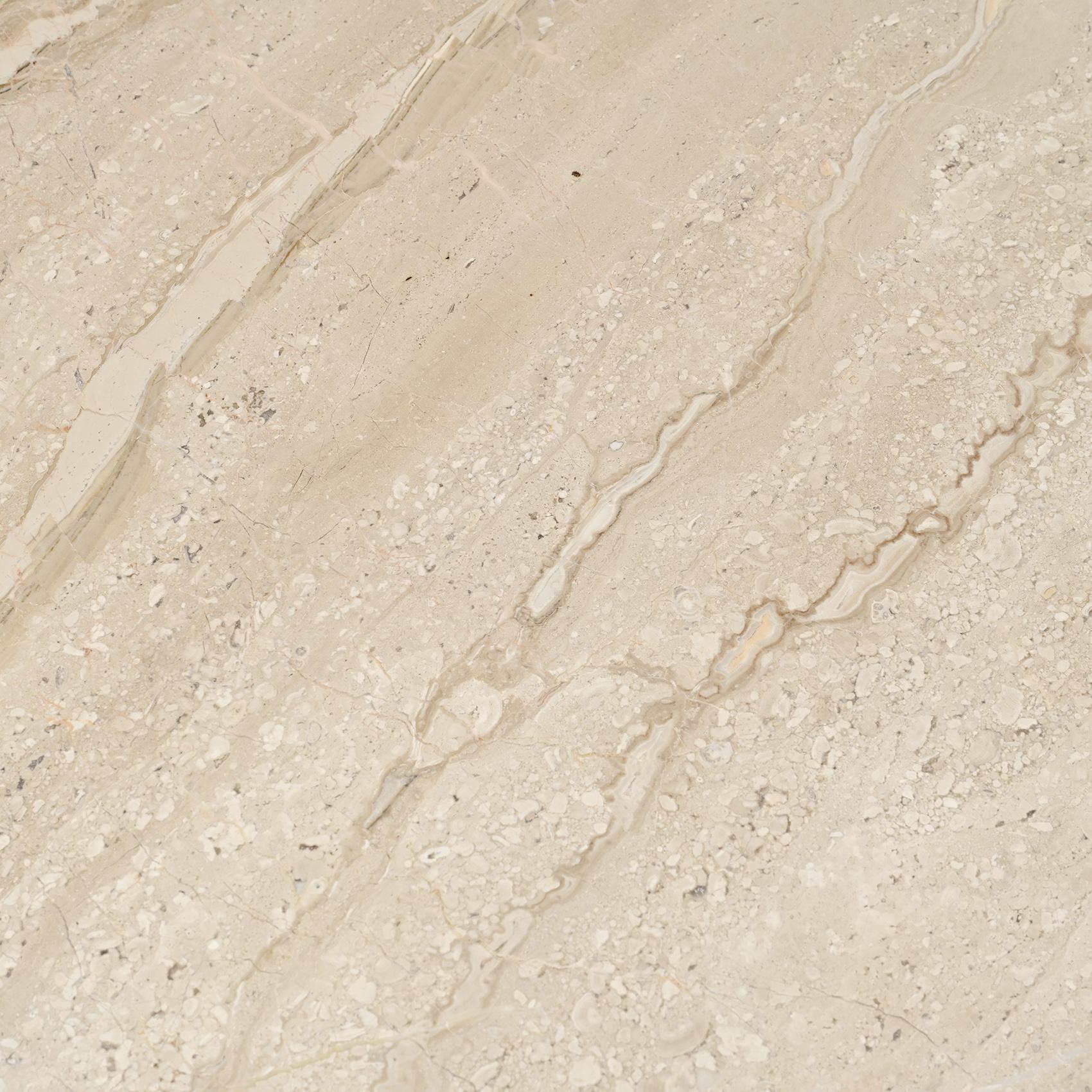 Travertine Set of three nesting travertine tables, Italy circa 1970