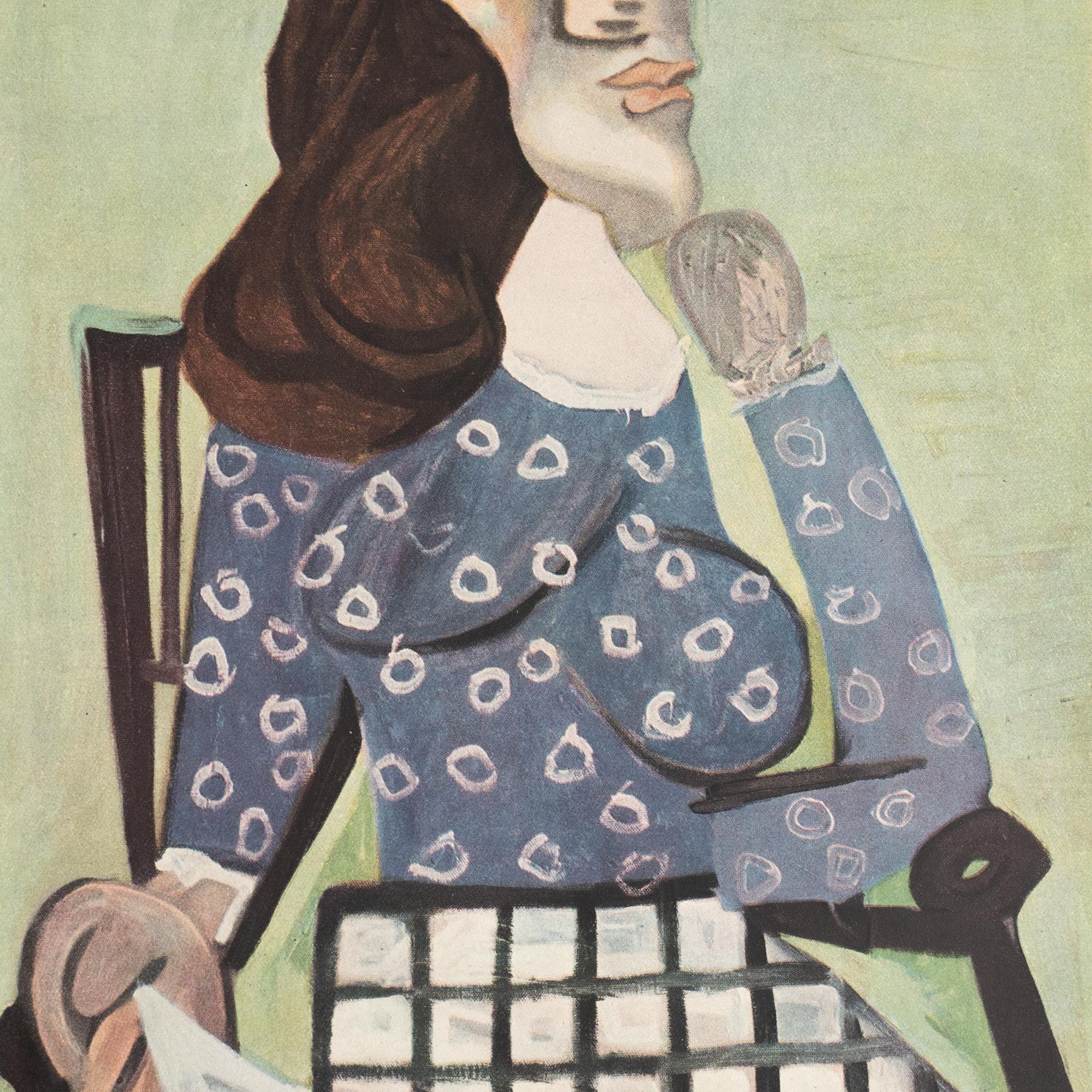Set di tre opere d'arte di Pablo Picasso incorniciate, Editions du Chene, 1943 in vendita 6