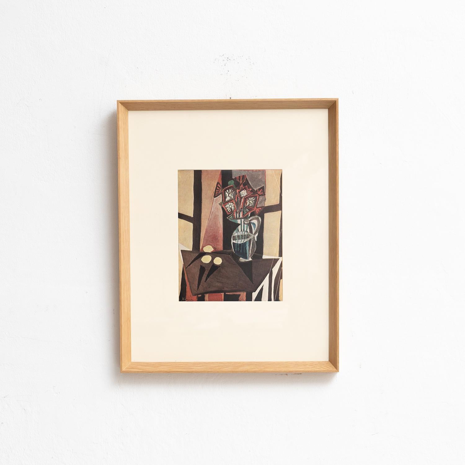 Metà XX secolo Set di tre opere d'arte di Pablo Picasso incorniciate, Editions du Chene, 1943 in vendita