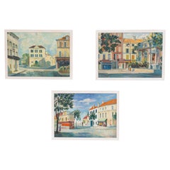 Set of Three Paintings