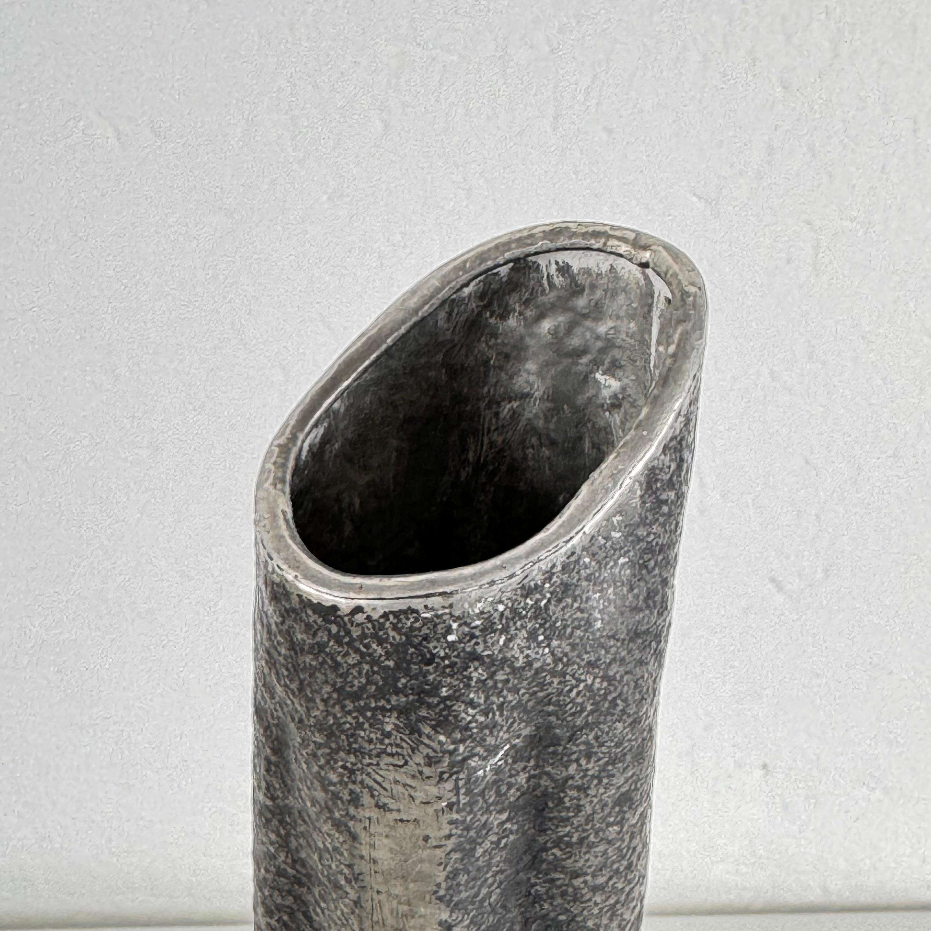 Set di tre vasi in peltro di MA CR, Made in Italy, anni '70 in vendita 1