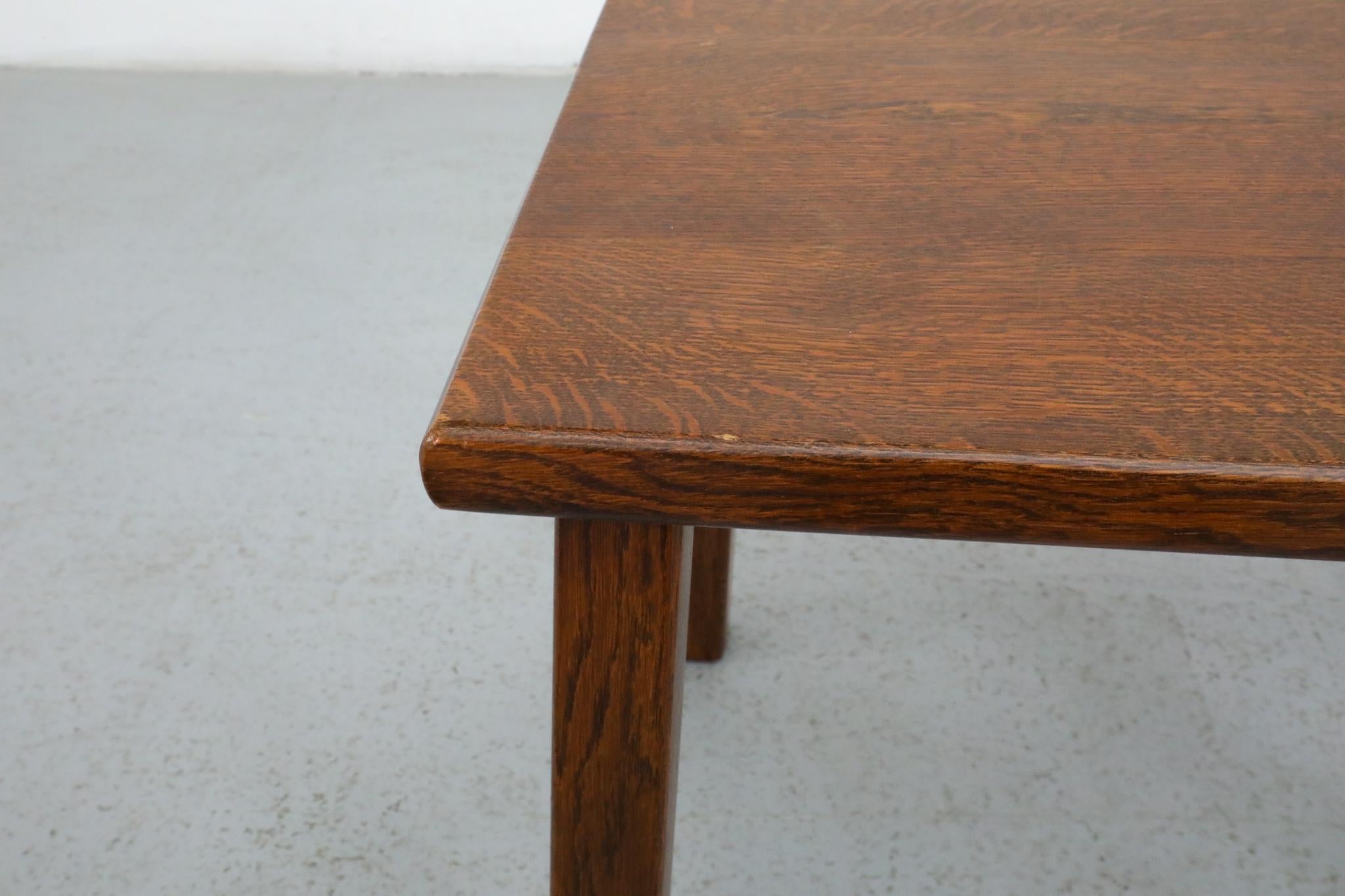 Set of Three Pierre Chapo Inspired Dark Oak Nesting Tables For Sale 6