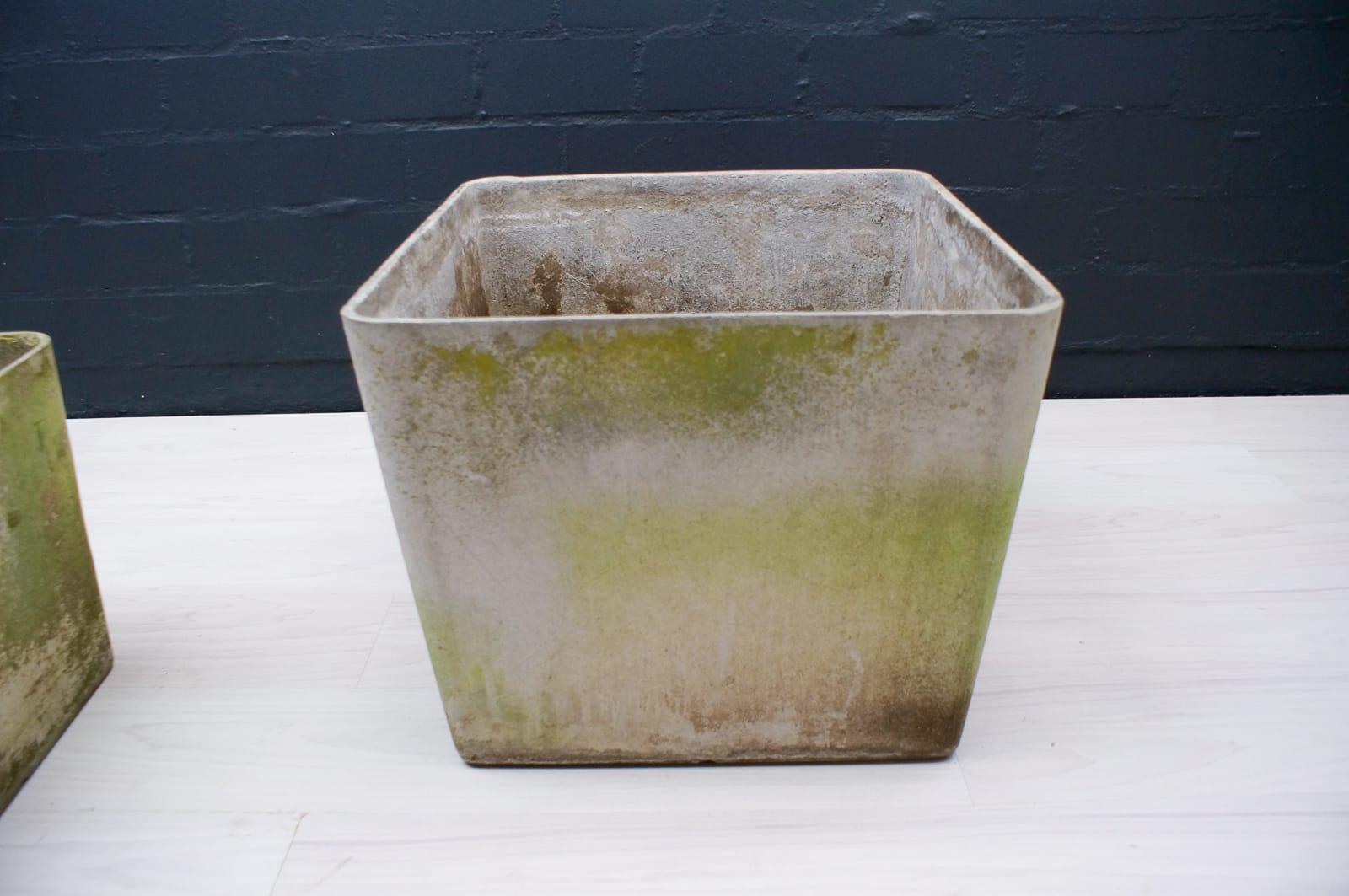 Set of Three Planter by Willy Guhl for Eternit, Switzerland, 1950s For Sale 7