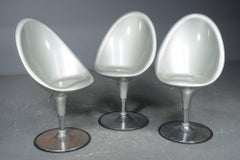 Set of Three Postmodern Bar Stools