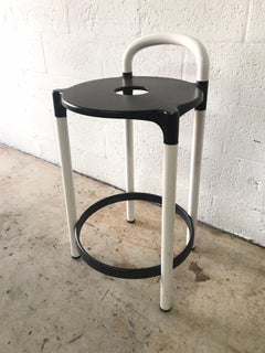 Set of Three Postmodern Stools Model 4822 by Anna Casatelli Ferrieri for Kartell