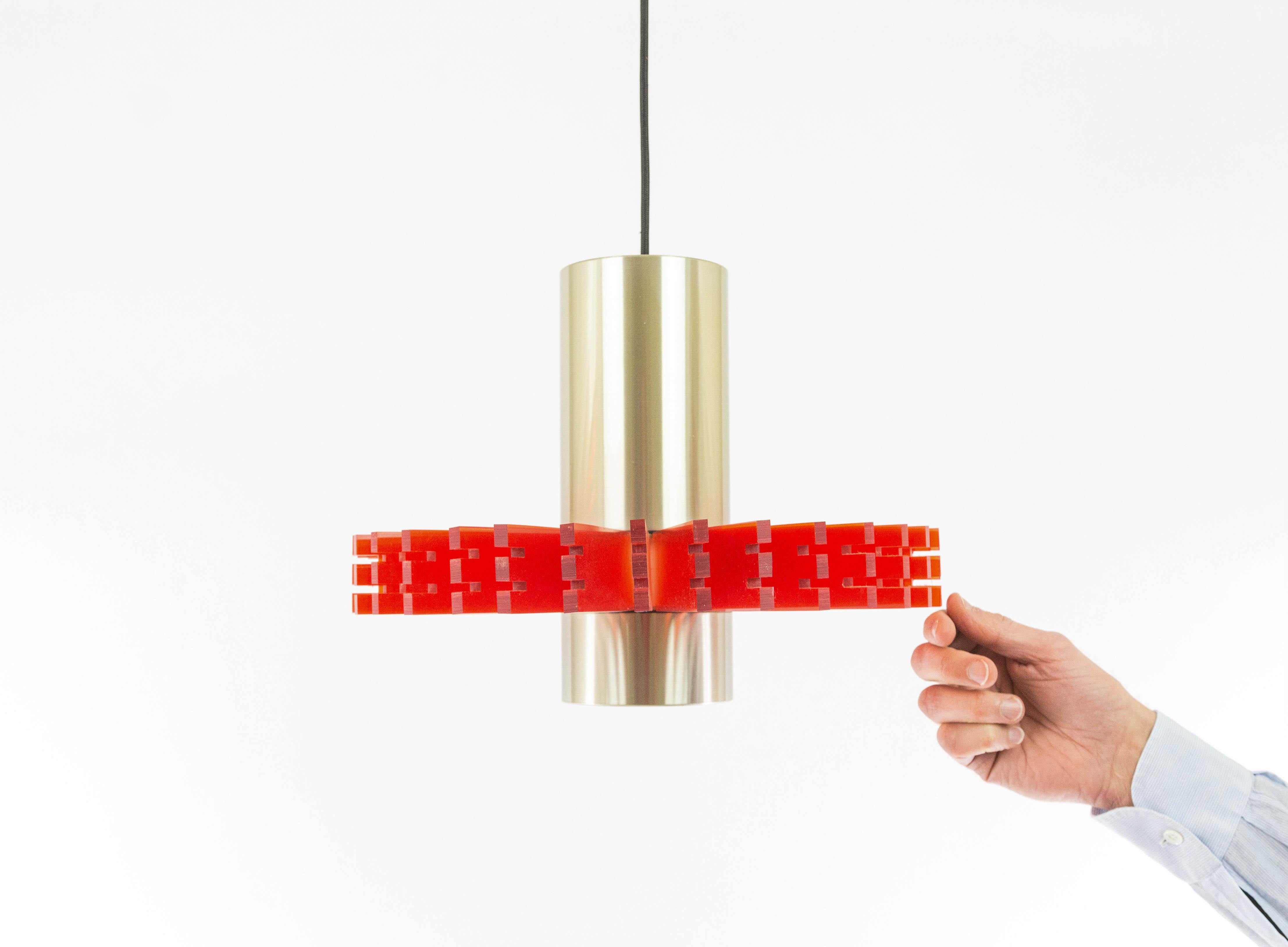 Ensemble de trois pendentifs col de priest par Claus Bolby pour Cebo Industri, années 1960 en vente 3