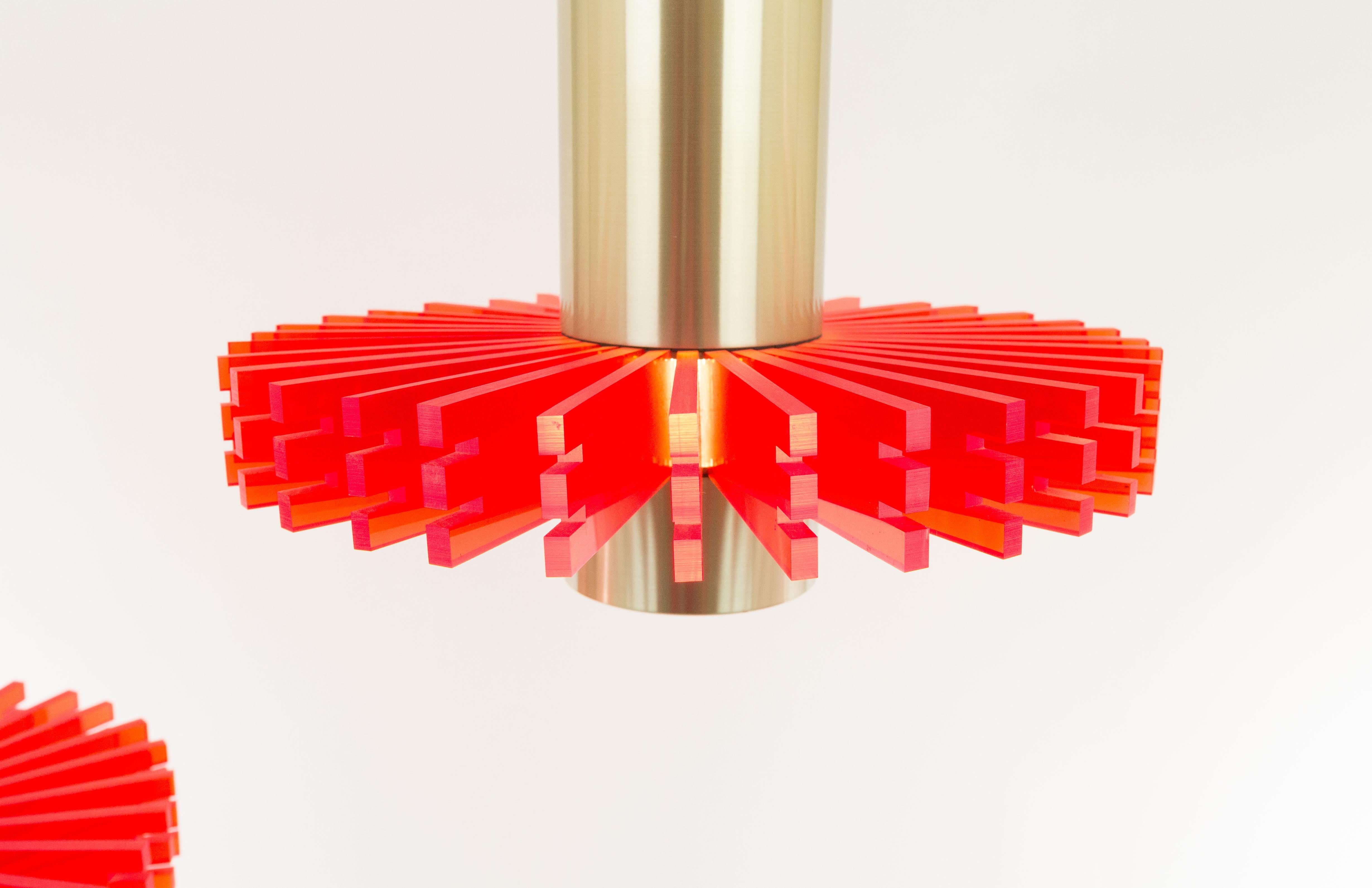 Ensemble de trois pendentifs col de priest par Claus Bolby pour Cebo Industri, années 1960 en vente 1
