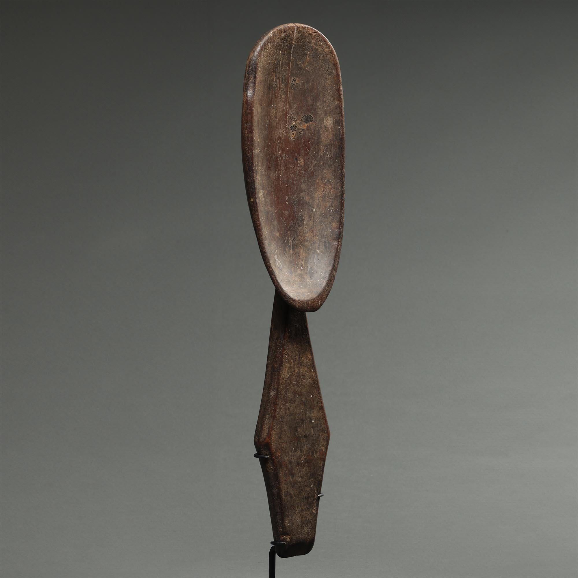 Bois Ensemble de trois rares cuillères en bois Fang, Gabon, Afrique ancienne collection provenance en vente
