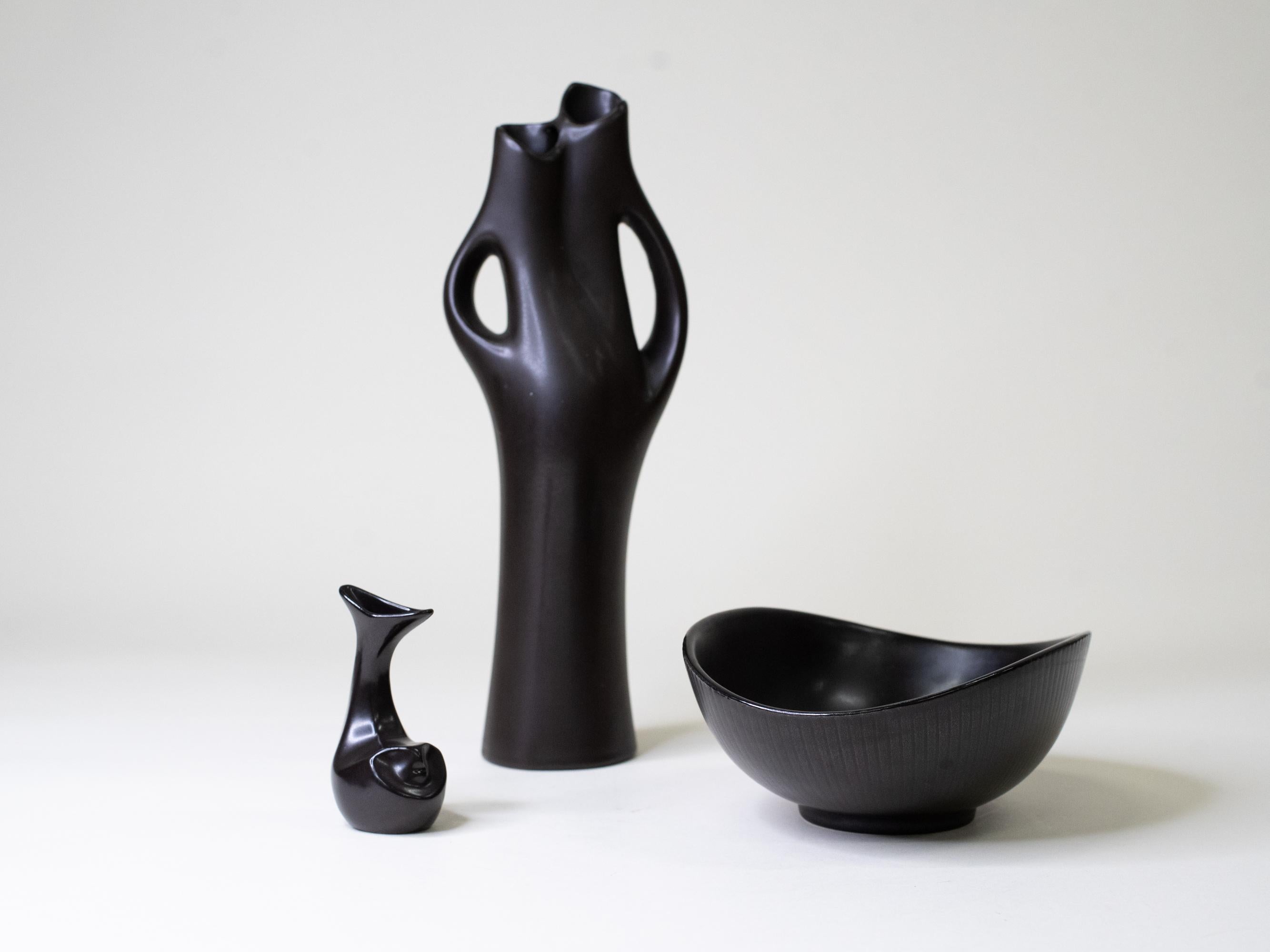 Set of Three Rare ‘Mangania’ Pieces by Lillemor Mannerheim, Sweden, 1955 For Sale 2