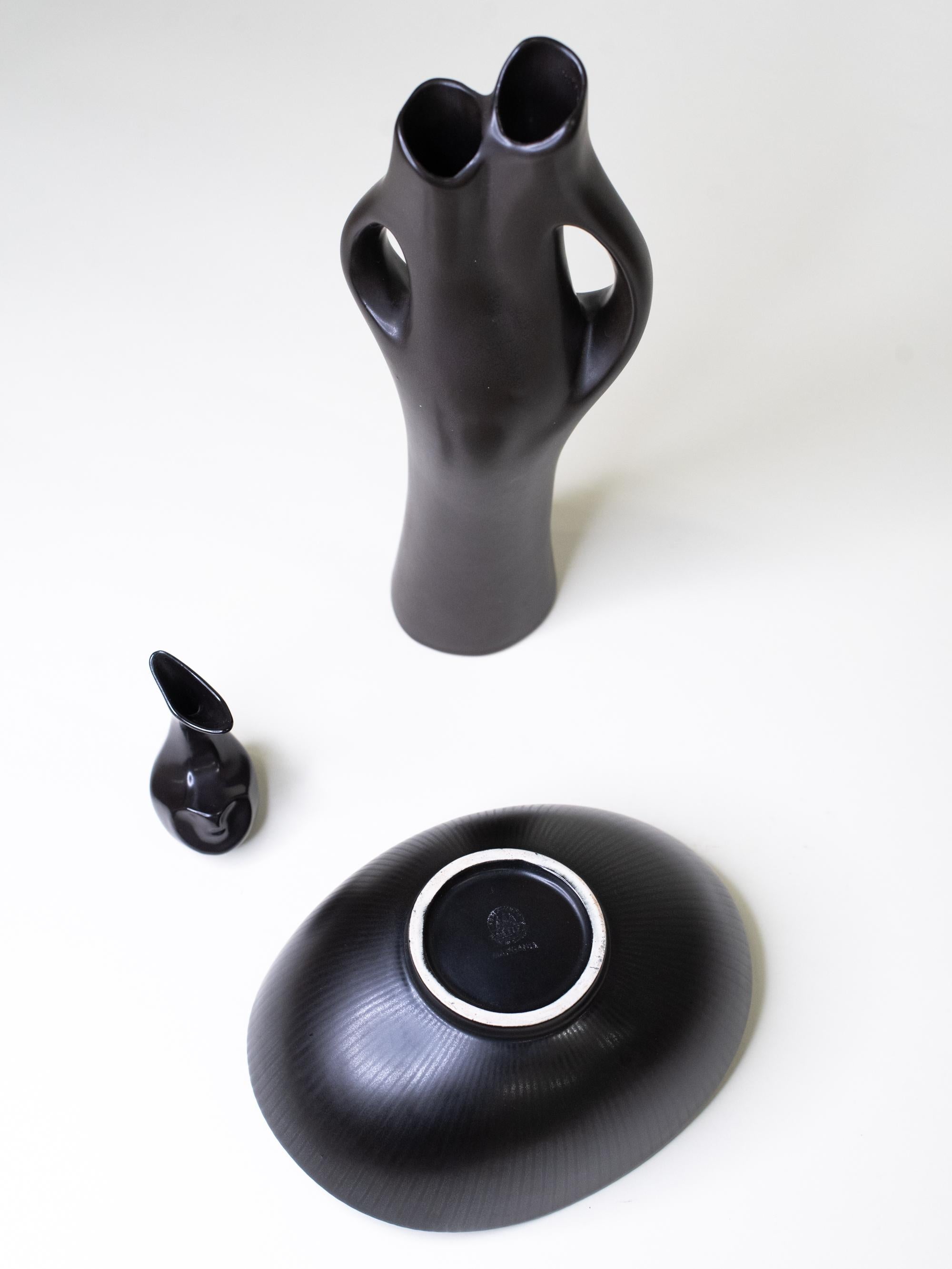 Set of Three Rare ‘Mangania’ Pieces by Lillemor Mannerheim, Sweden, 1955 For Sale 3