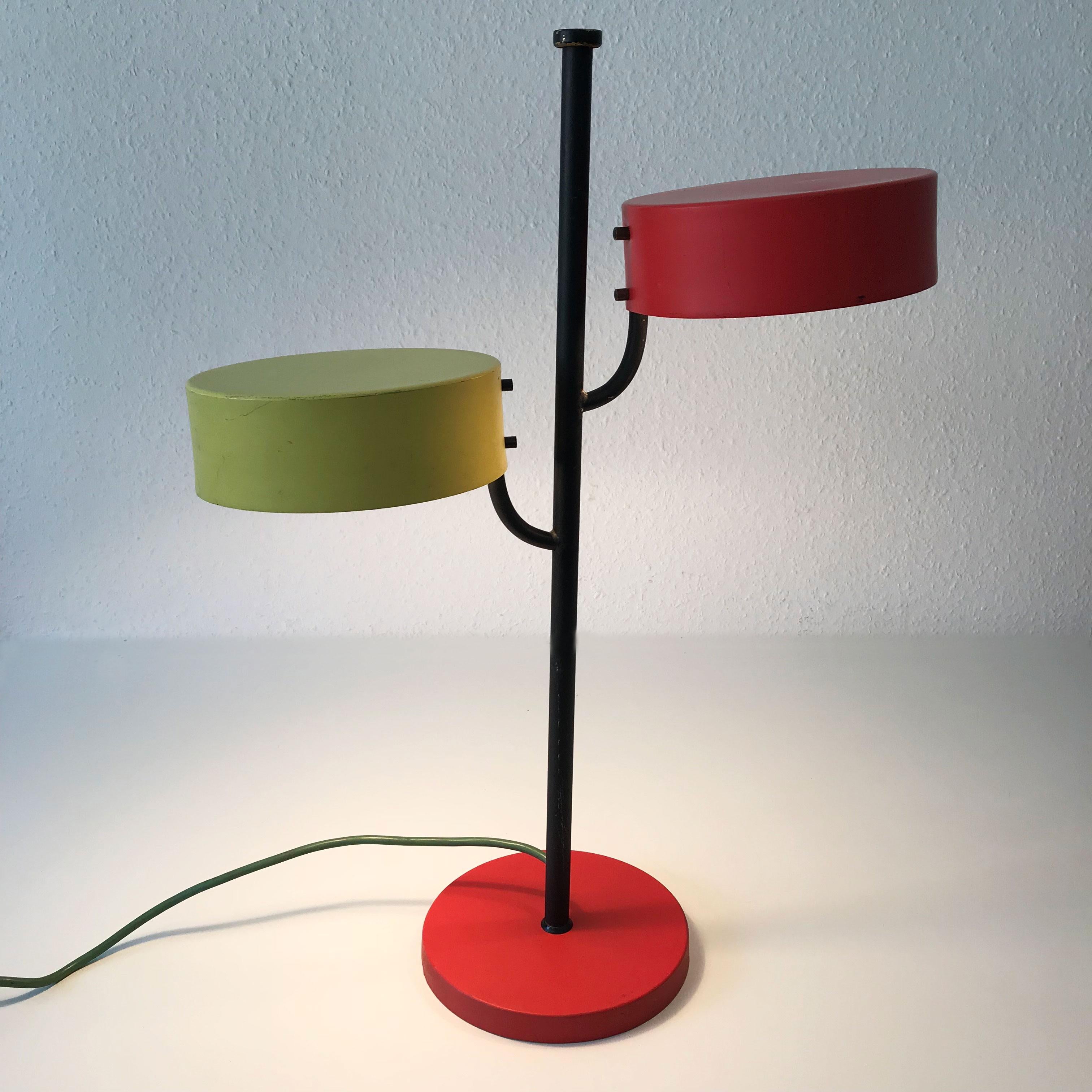 Mid-Century Modern Set of Three Rare Outdoor or Garden Lamps by Kaiser Leuchten Germany 1950s For Sale