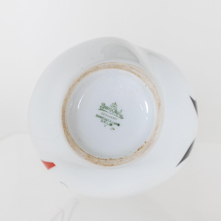 Set of Three Rosenthal Porcelain Vases For Sale at 1stDibs