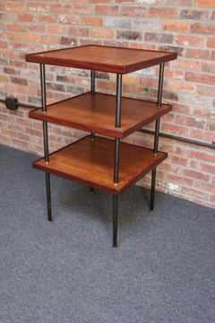 Set of Three Rosewood "Konvival" Tables/Settee by Fabrizio Bruno for Klan Italy