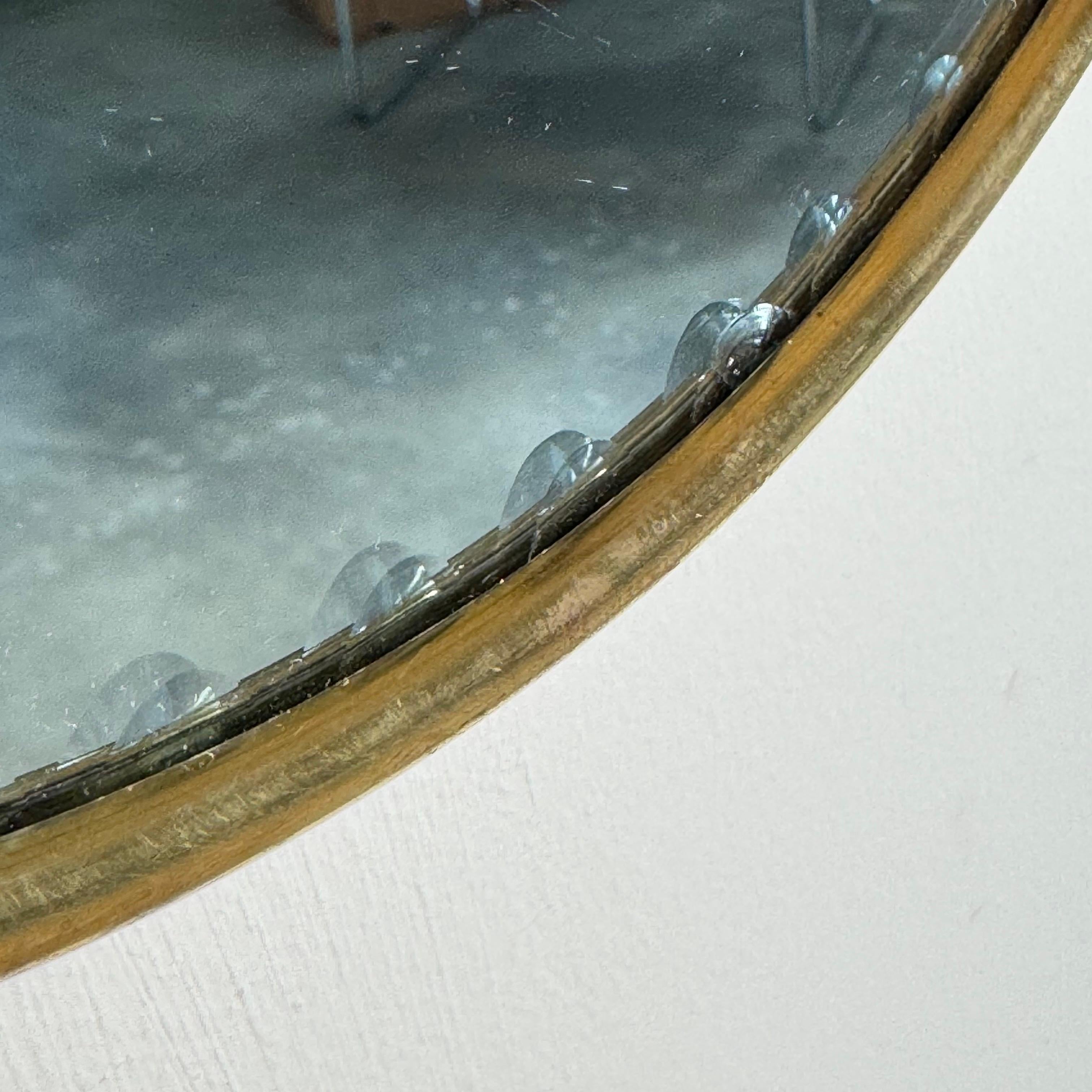 Set di tre specchi rotondi di Cristal Arte, Italia, anni '70 in vendita 2