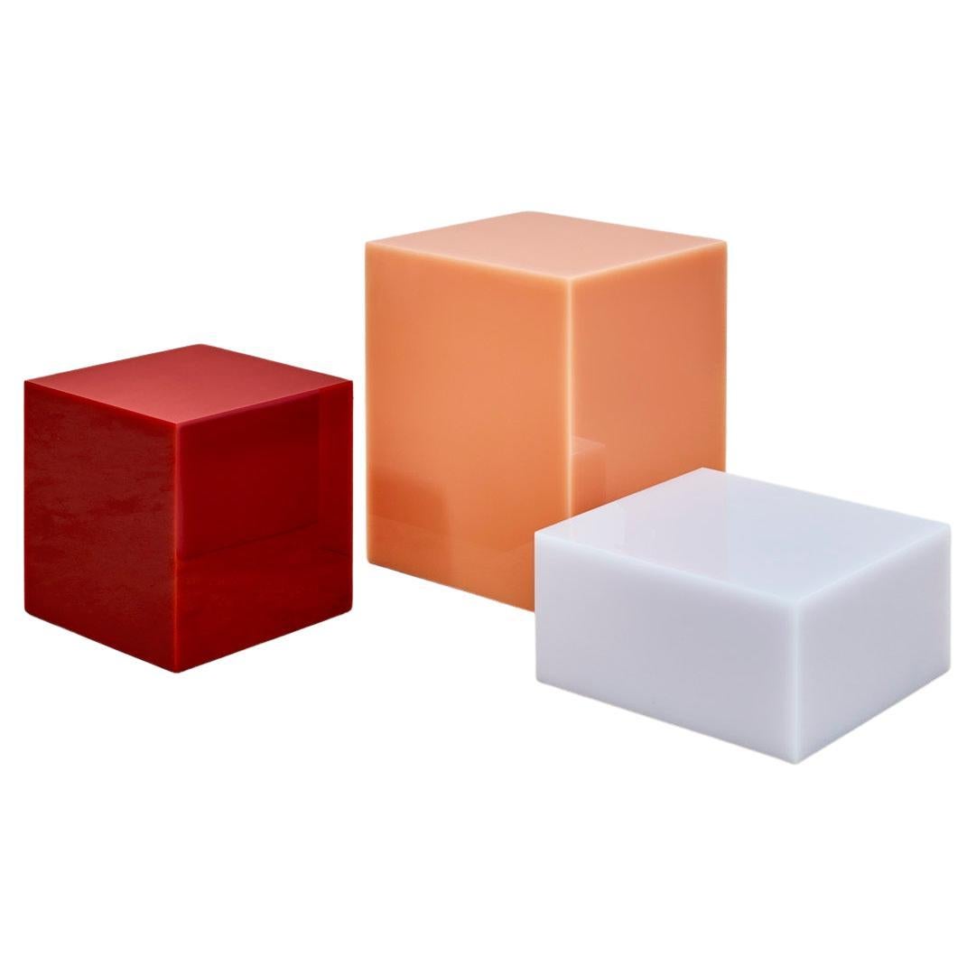 Set of Three Sabine Marcelis 'Candy Cubes'