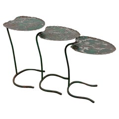 Set of Three Salterini Nesting Lily Pad Tables, Circa 1960s