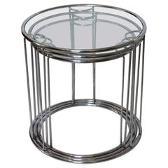 Set of Three Saporiti Stacking Tables Set of Three Saporiti Stacking Tables