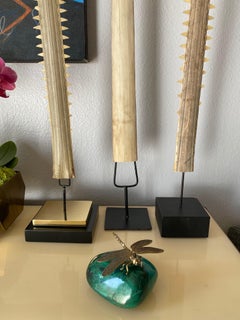 Juego de tres Rustrums de Pez Sierra y Pez Espada