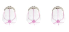 Set of Three Scandinavian Flush Mount Ceiling Lights
