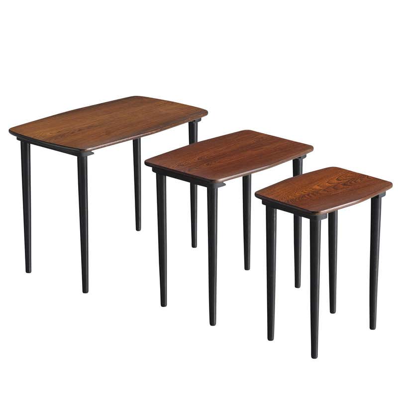 A Set of Three Stacking Tables at 1stdibs