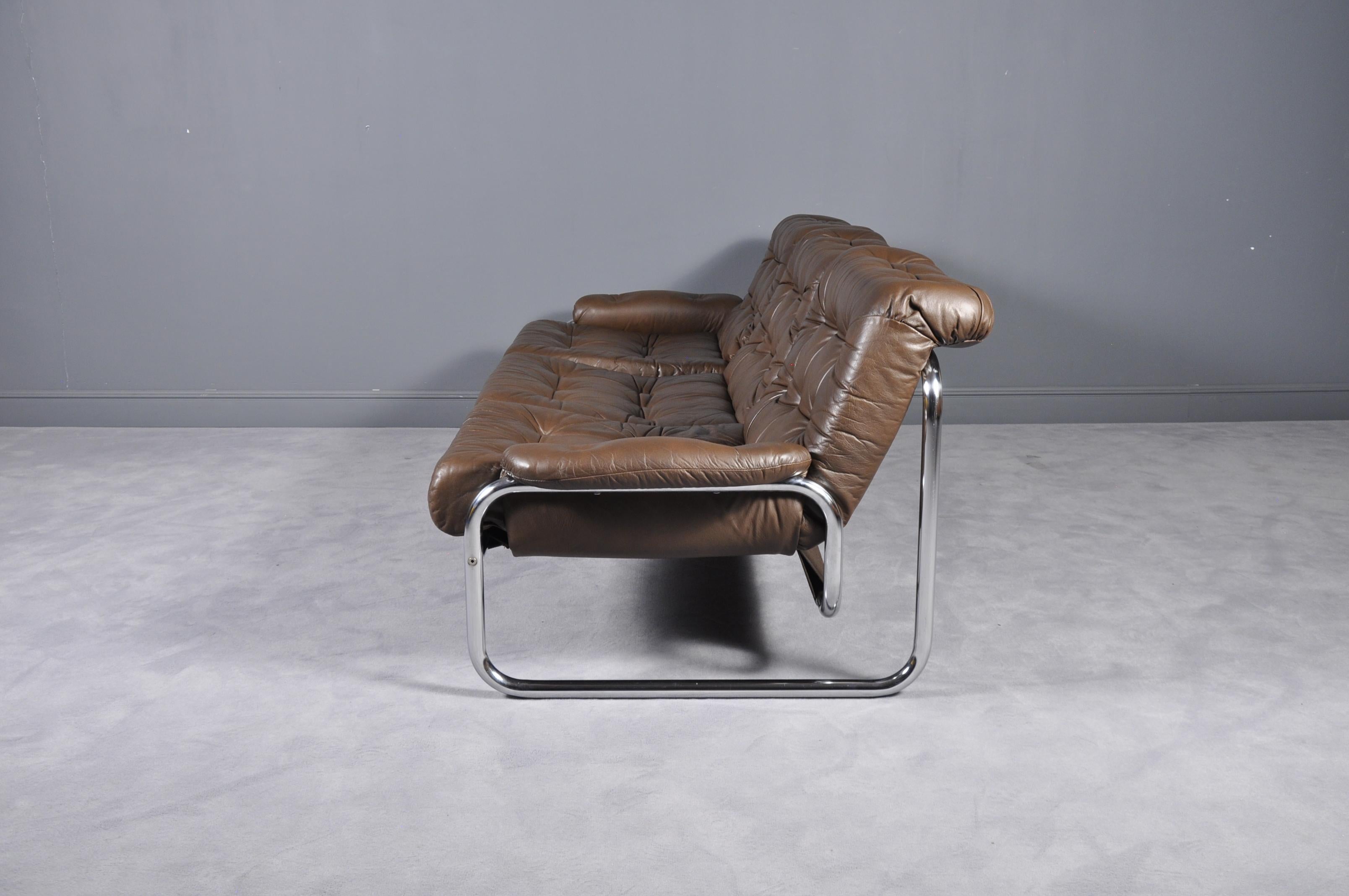 Set of Three-Seat Sofa and Four Armchairs by Johann Bertil Häggström for Ikea 1