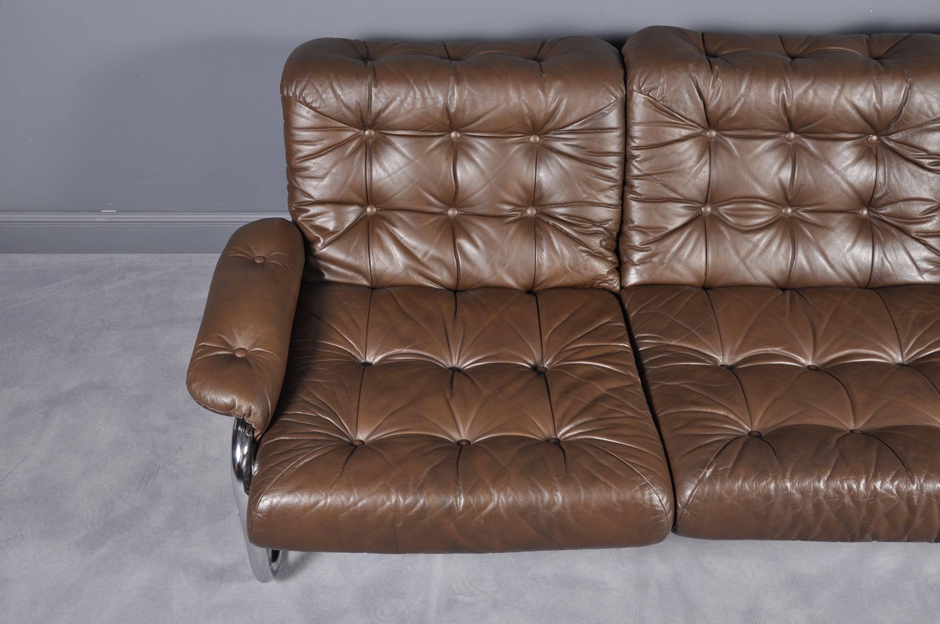 Set of Three-Seat Sofa and Four Armchairs by Johann Bertil Häggström for Ikea 5