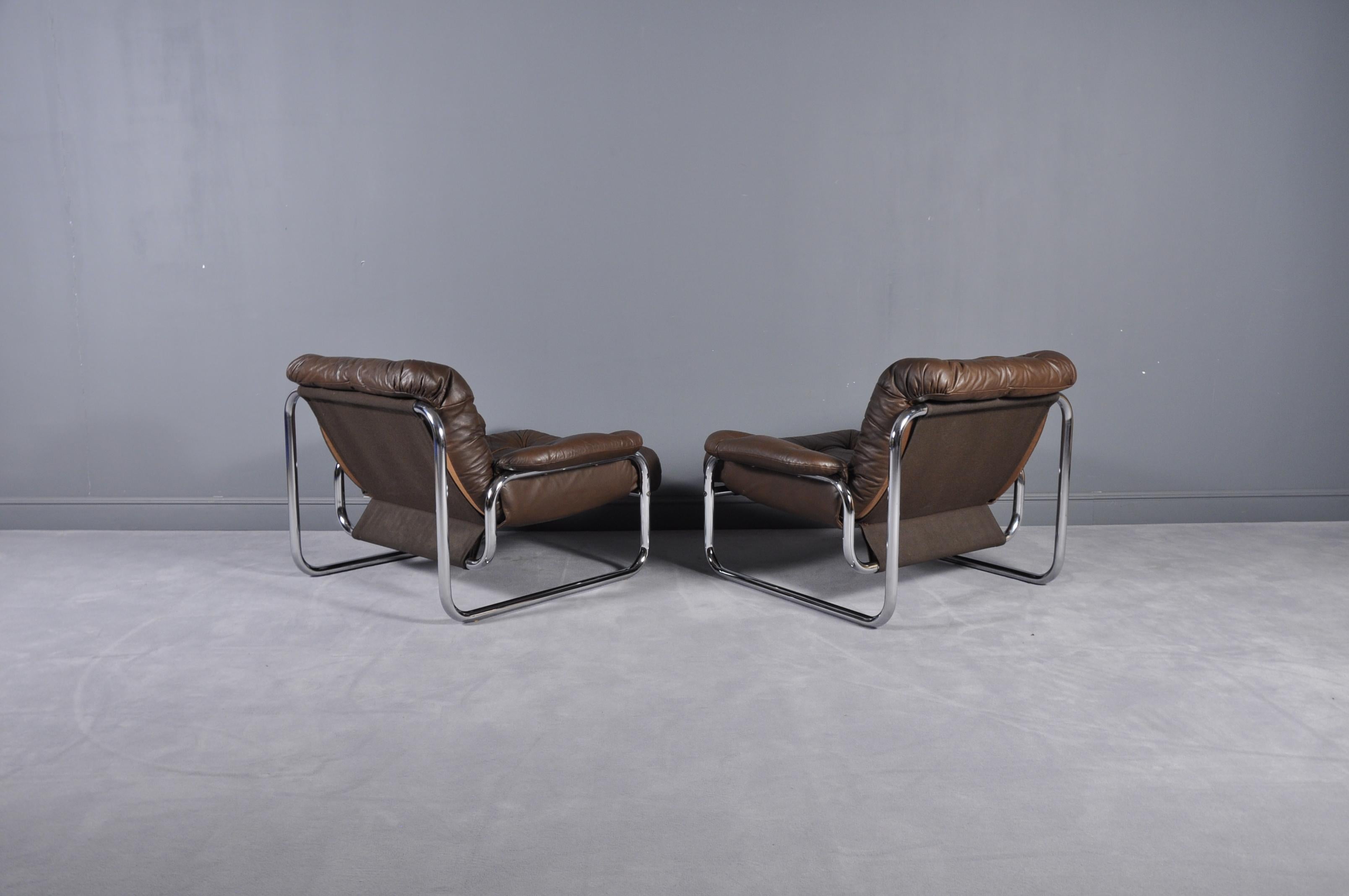 Swedish Set of Three-Seat Sofa and Four Armchairs by Johann Bertil Häggström for Ikea