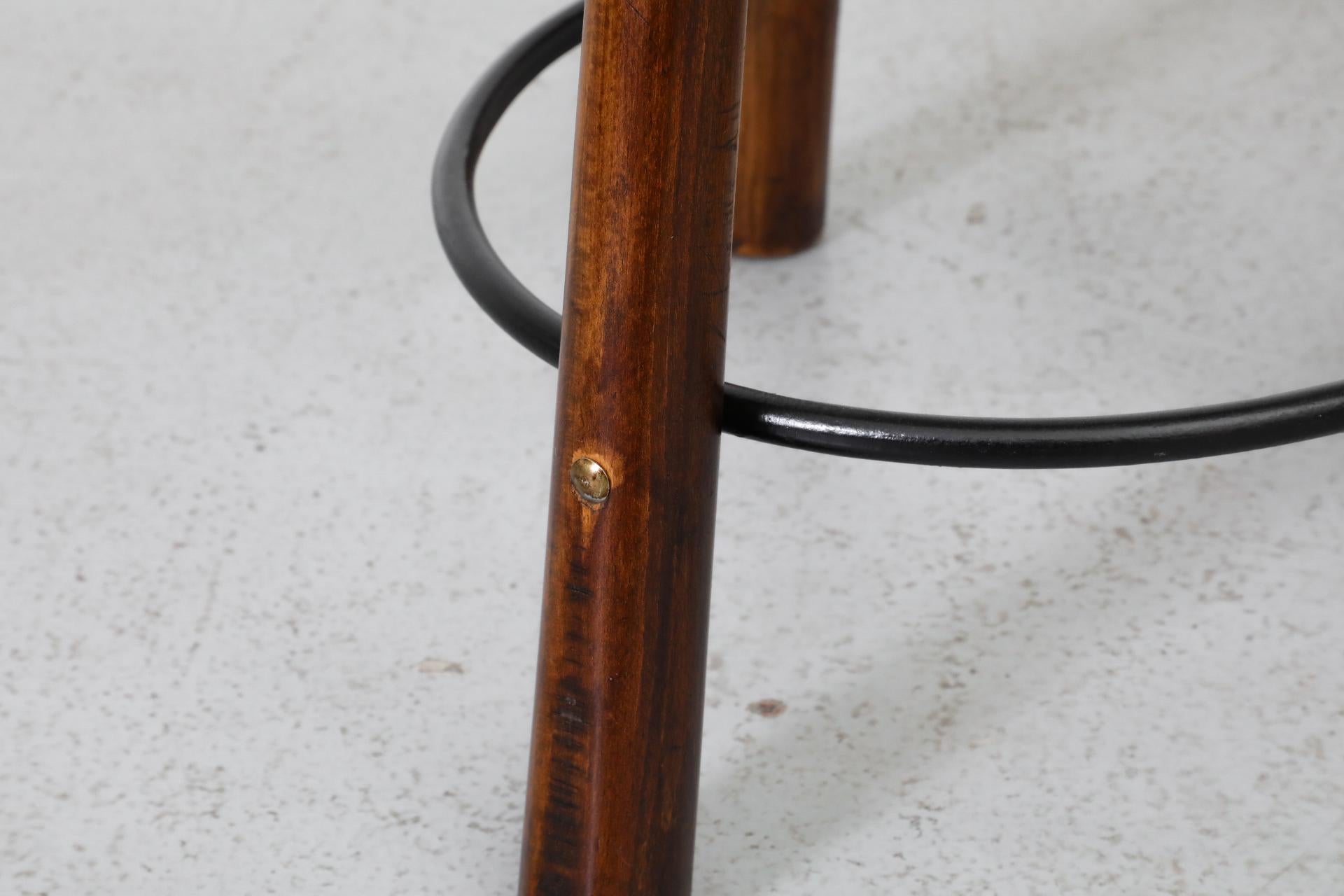 Set of Three Sergio Rodriguez Style Low 'Marbella' Counter Stools 2