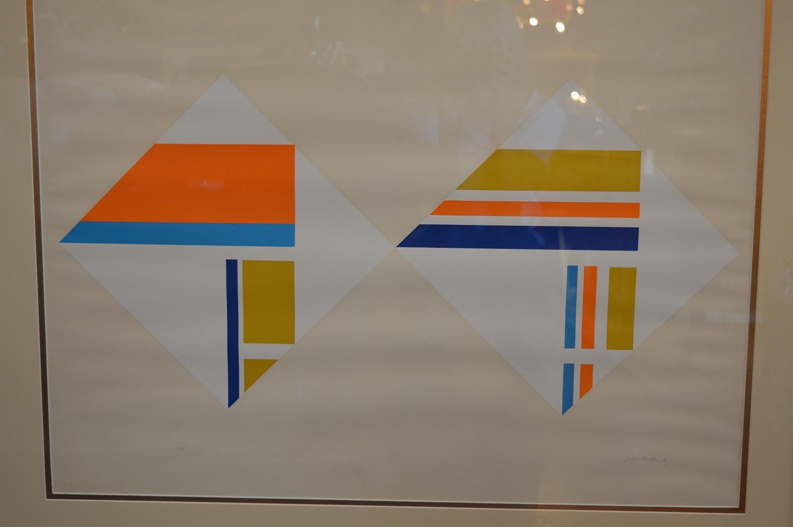 Set of Three Serigraphs by Ilya Bolotowsky For Sale 8
