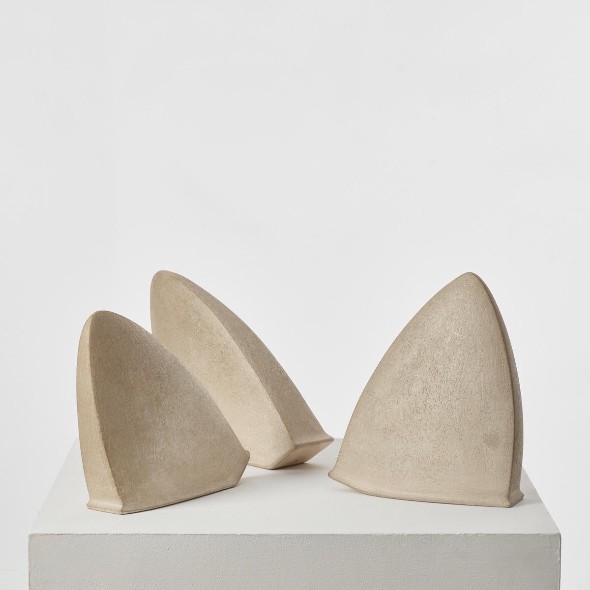 Modern Set of Three ‘Shark Fin’ Sculptures from the Collection of Sir Terence Conran For Sale