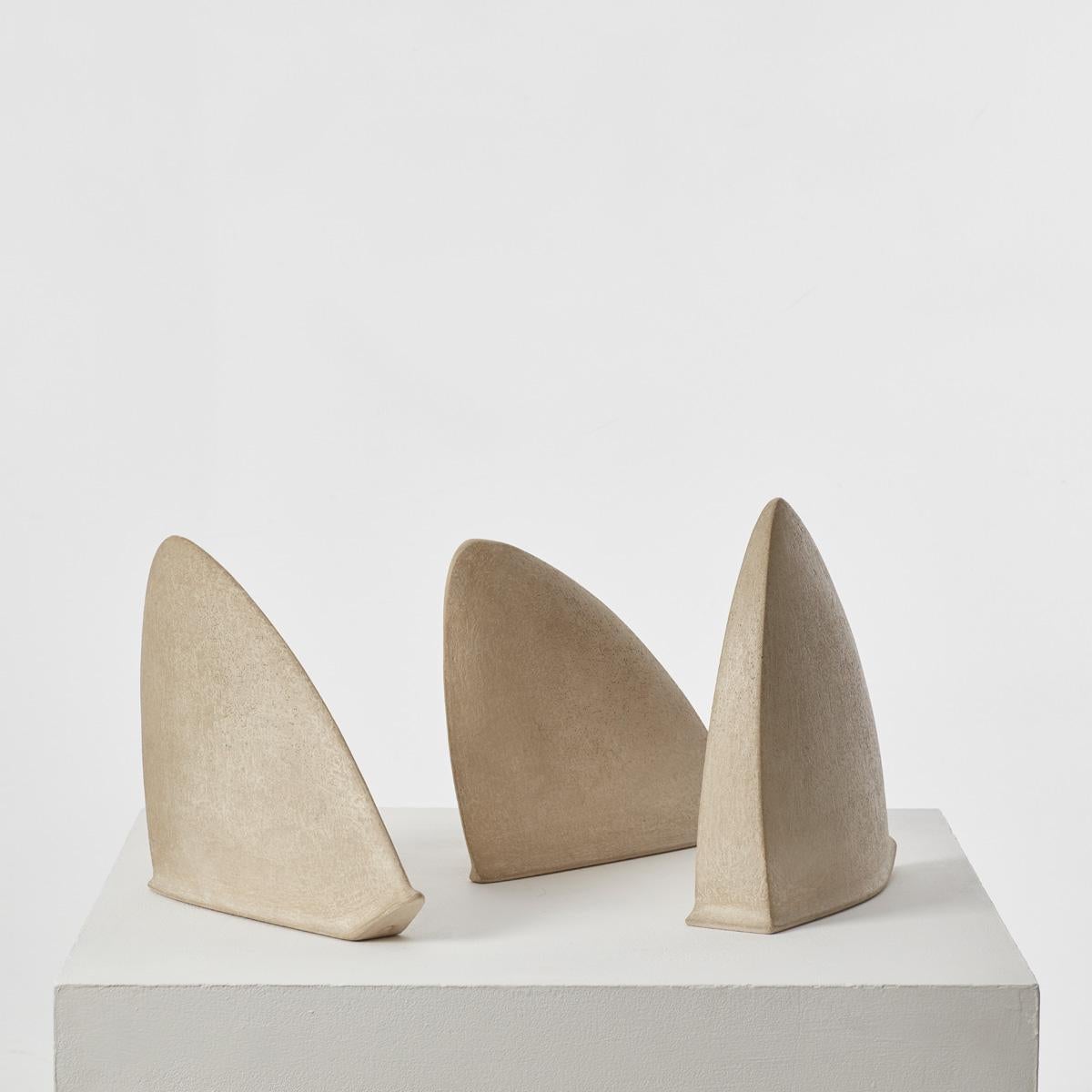 Set of Three ‘Shark Fin’ Sculptures from the Collection of Sir Terence Conran In Good Condition For Sale In London, GB