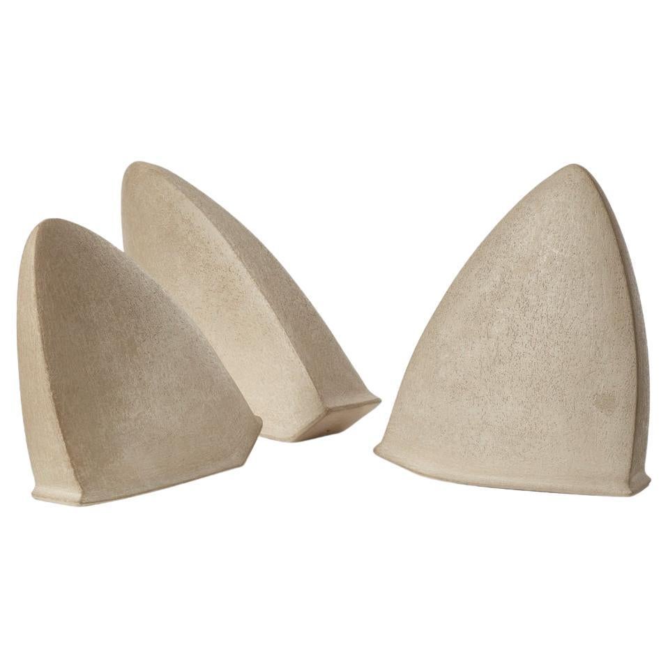 Set of Three ‘Shark Fin’ Sculptures from the Collection of Sir Terence Conran For Sale