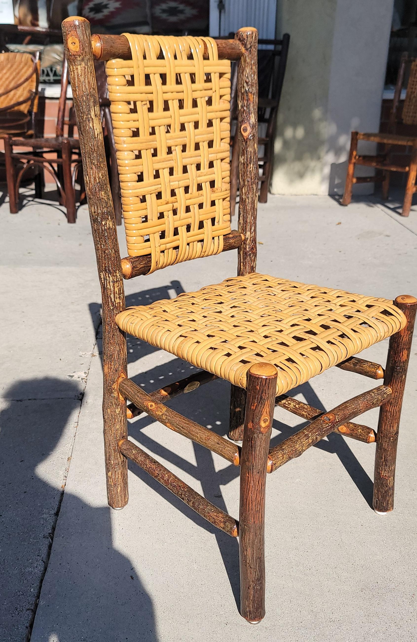 Set of Three Signed  Old Hickory Side Chairs 6