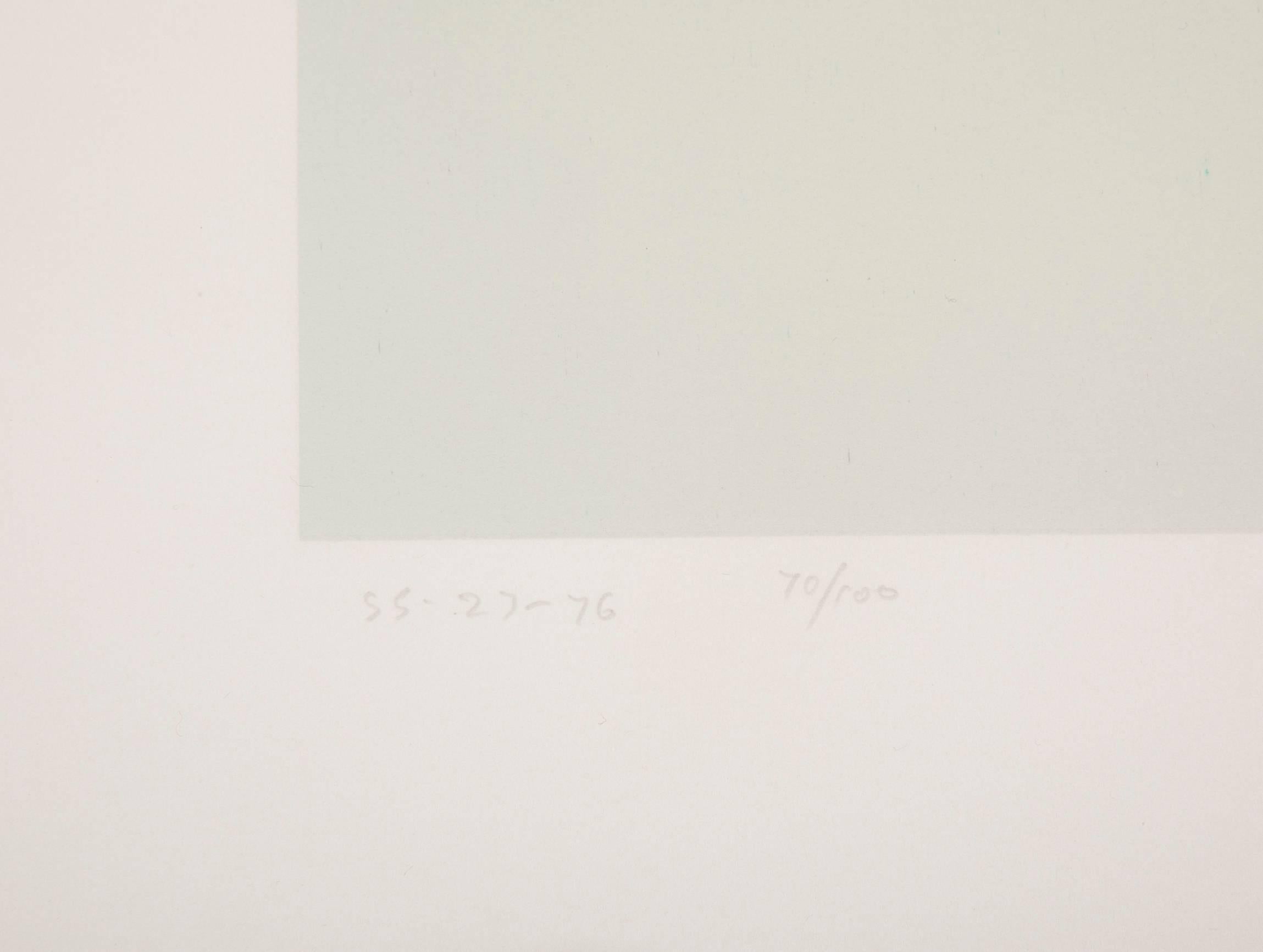 Paper Set of Three Silkscreens by Nassos Daphnis
