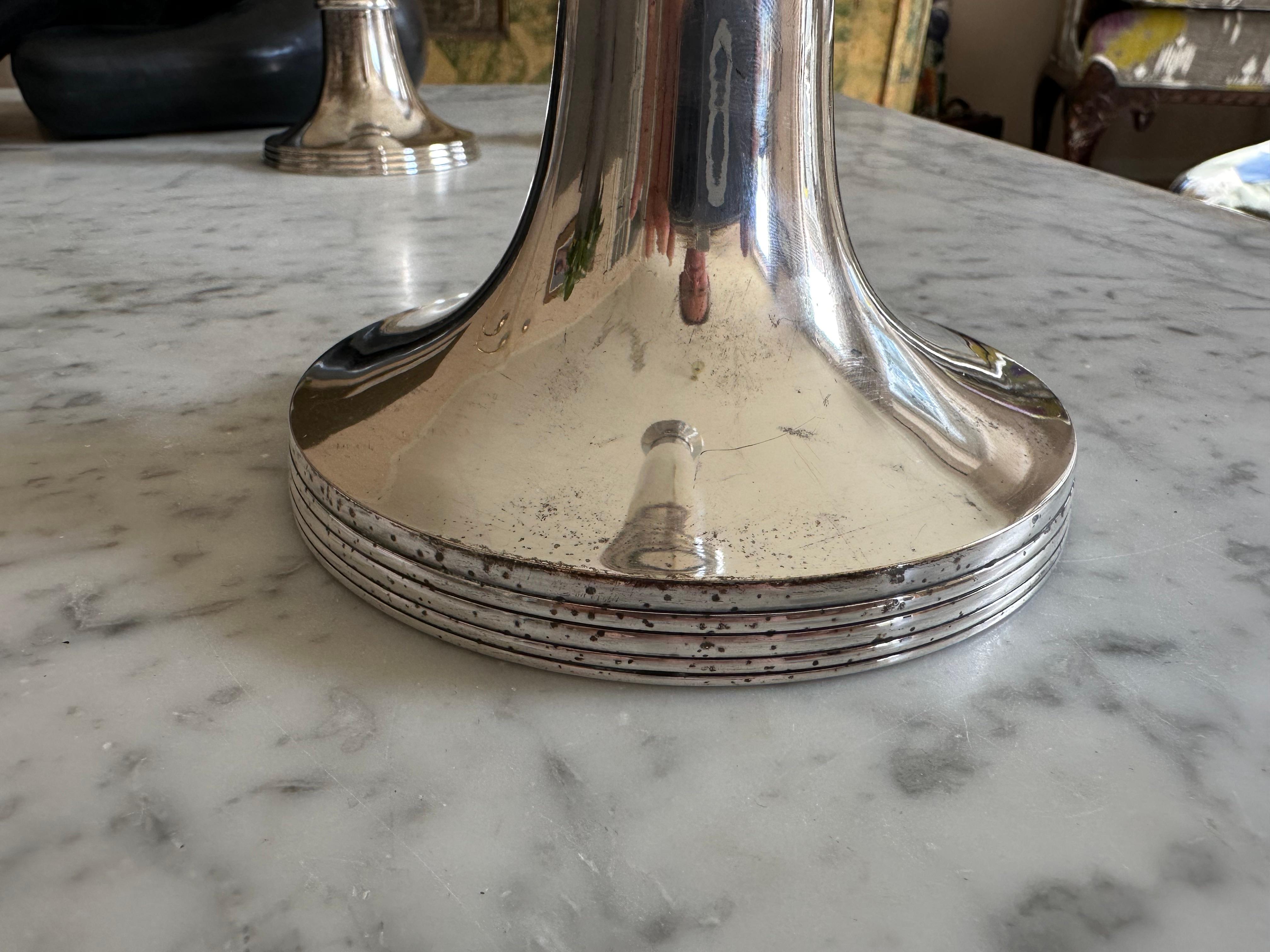Set of Three Silver-Plated 