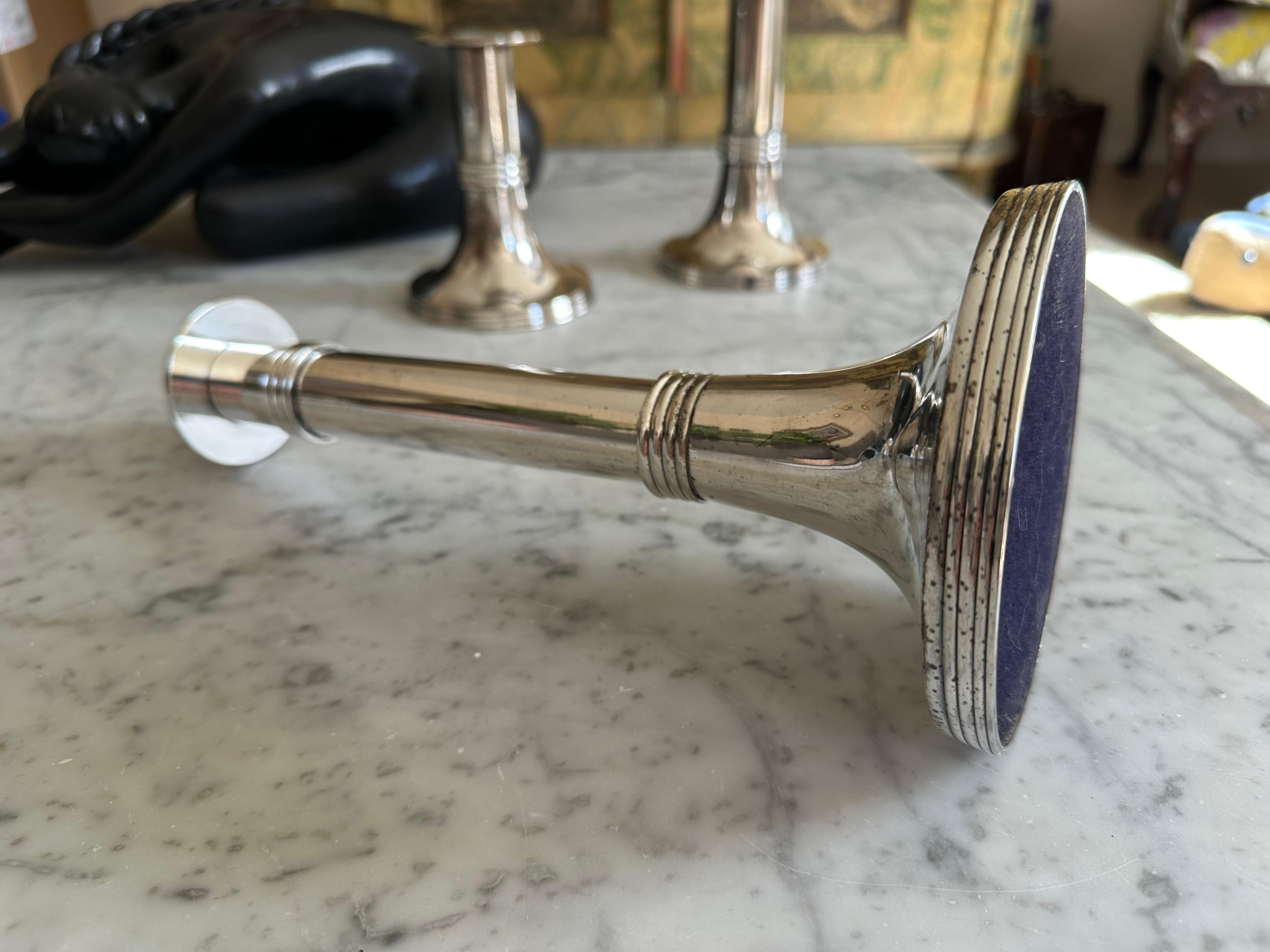 Set of Three Silver-Plated 