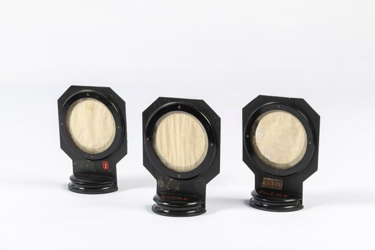 Set of Three Small Antique Standing Frames, Painted Wood For Sale at ...