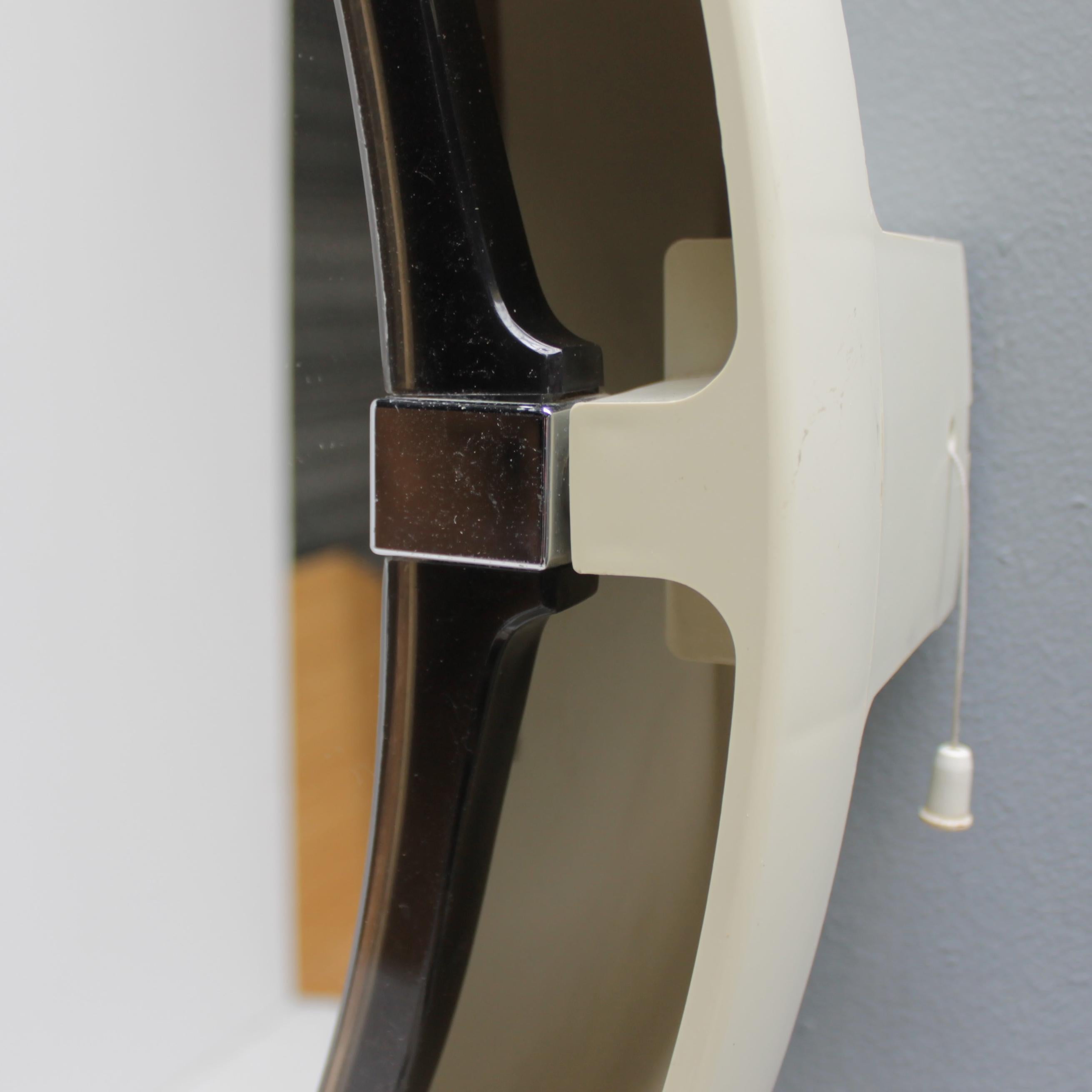 Set of Three Space Age Mirrors by Allibert 5