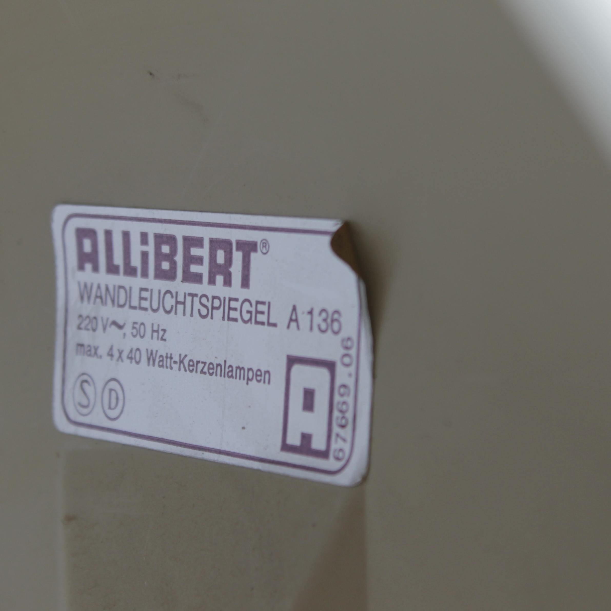 Set of Three Space Age Mirrors by Allibert 6