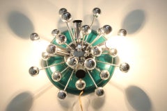 Set of Three Space Age Sputnik Wall or Table Lamps, 1970s